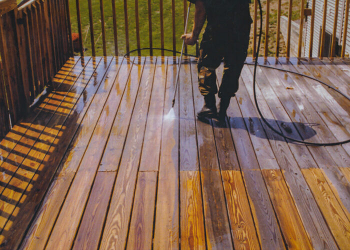 Lander-Wyoming-Deck-Cleaning-Washing-In-Progress Deck Cleaning and Washing In-Progress